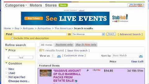 Video 11:  The Different Types Of Multiple Item Listings - From Ebay Secrets Uncovered Blog
