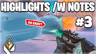 How I Play VALORANT /w NOTES #3 (Best Gamesense)