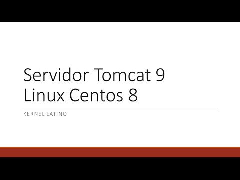 Instalación y configuración paso a paso Tomcat Linux Centos 8 | Tutorial para novatos | Español