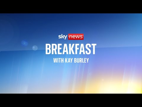 Sky News Breakfast: New GDP data will reveal whether the UK economy has entered recession