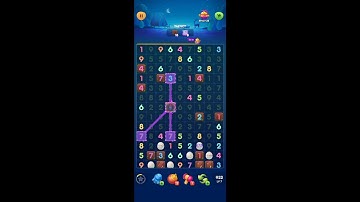 Ten Blast (by Kiwi Fun) - free offline number puzzle game for Android and iOS - gameplay.