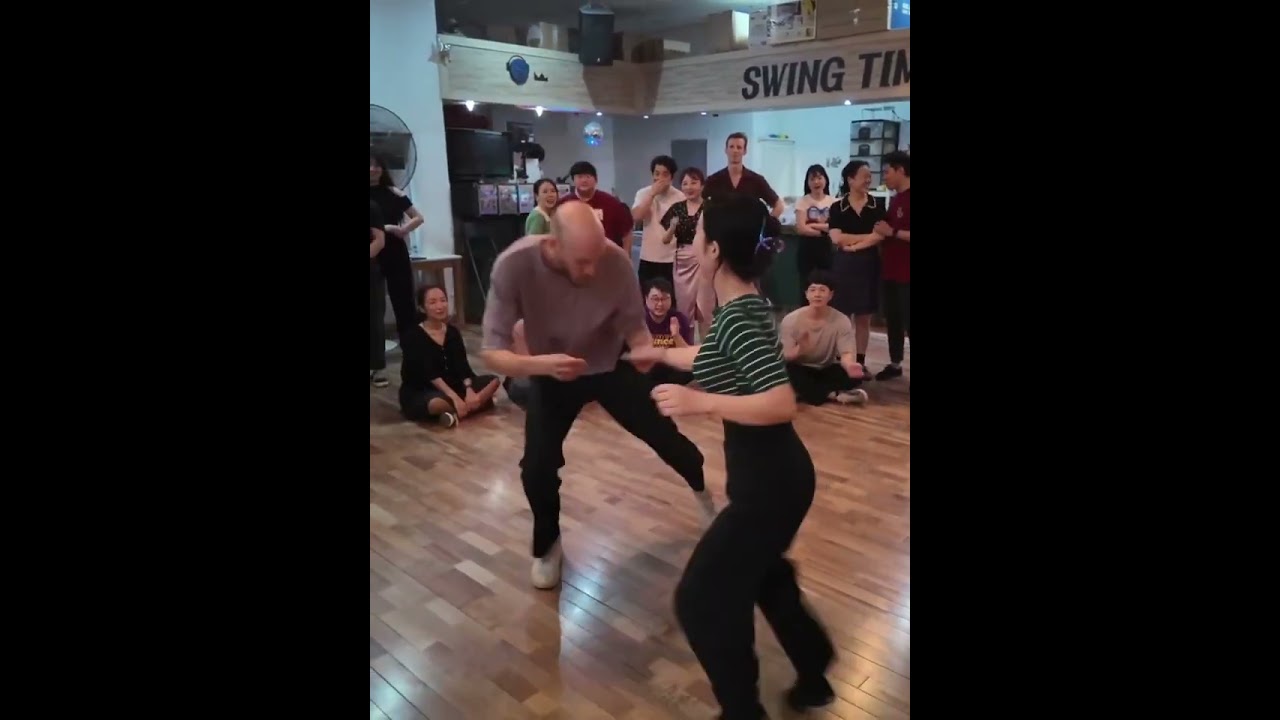 Jam Circle - Nalla, Laia, Gustav, Jessica @Swing Time #스윙프렌즈 #LindyHop