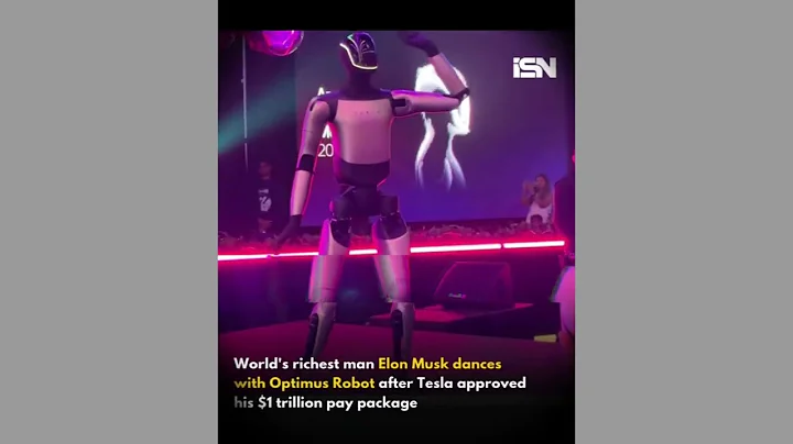 Elon Musk dances with Tesla's Optimus robot after $1 trillion pay package approved 
