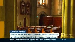 Priest against reporting crimes revealed in confession