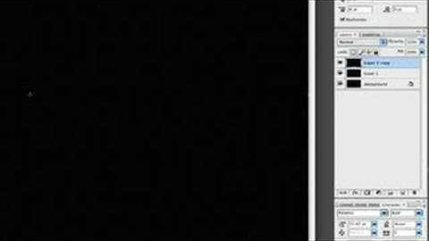 Photoshop Tutorial: Space Scene : Creating Layer for Photoshop Space Scene