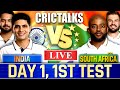🔴 Cricket Live: IND vs SA, DAY 1, 1ST TEST, Live Match Scores, Commentary, India vs South Africa