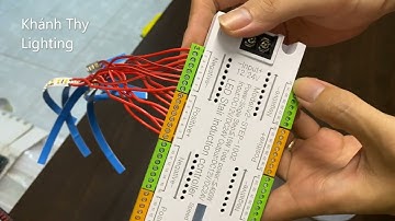 Đèn cầu thang thông minh cảm biến bước chân, hướng dẫn sử dụng cách lắp mạch đèn cầu thang cảm ứng