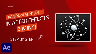 Create Random Movement for Images, Logos, Backgrounds in After Effects - Step By Step