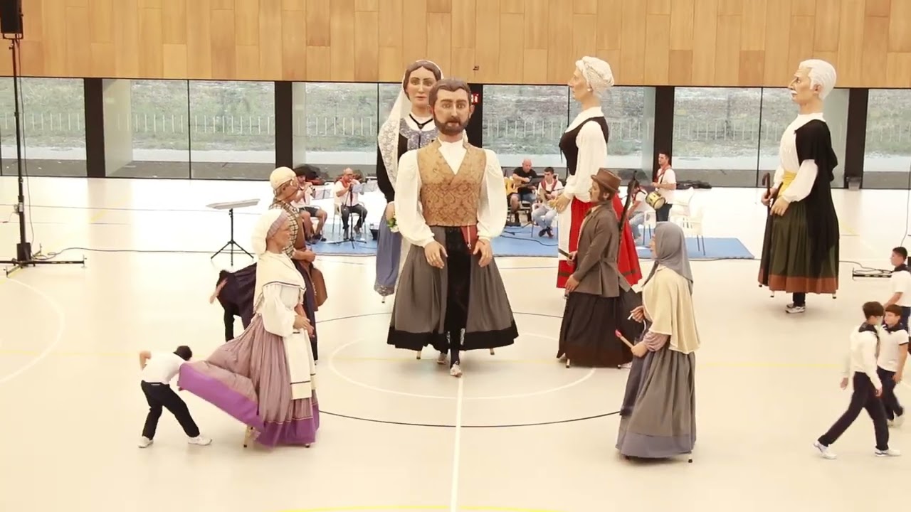 Despedida Gigantes de Buztintxuri-ko Erraldoiak Agurra, Buztintxuriko Jaiak 2025.