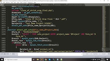jotform integration with zoho projects