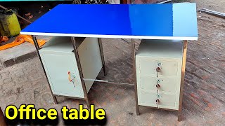 Steel Office Tabel Making Door Table Easy Making Ss Table Office Tabel