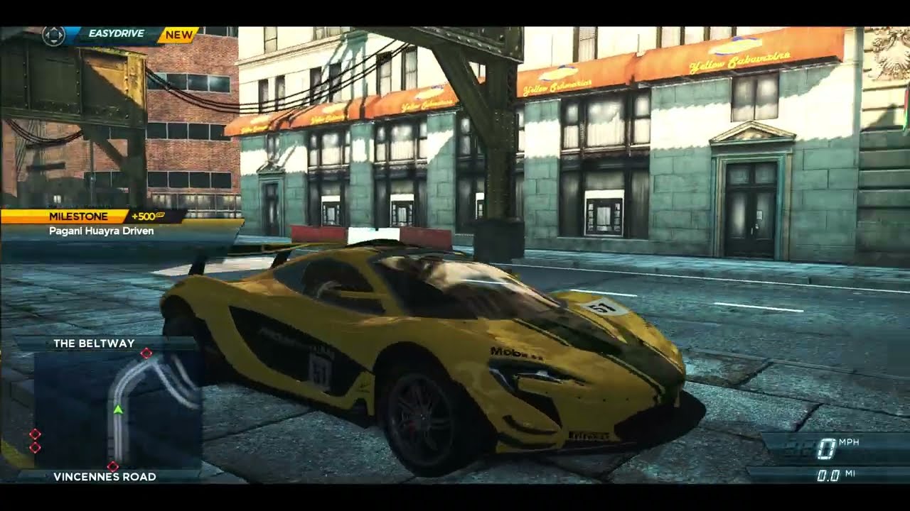 Need for Speed Most Wanted 2012 | Golf MK8 VS McLaren P1 GTR (Most Wanted 2: Pagani Huayra)