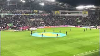Northern Ireland Vs Germany. National Anthem ( God Save The King ).
