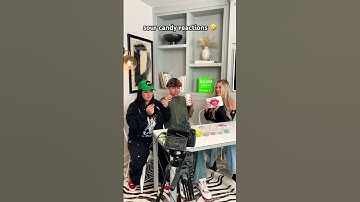 Malachi couldn’t handle the SOUR CANDY 🤣 #malachibarton #sourcandy #funny #sourcandychallenge