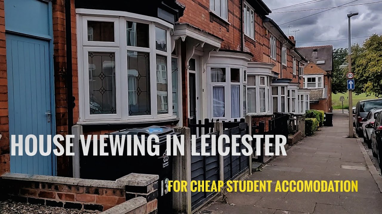 House viewing for student accommodation  near Leicester University short Video