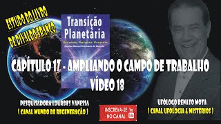 17. ESTUDO DO LIVRO TRANSIÇÃO PLANETÁRIA - DIVALDO FRANCO - CAP. 17 -  AMPLIANDO O CAMPO DE TRABALHO