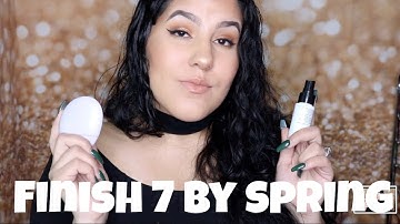 FINISH 7 BY SPRING | PROJECT PAN | 2019