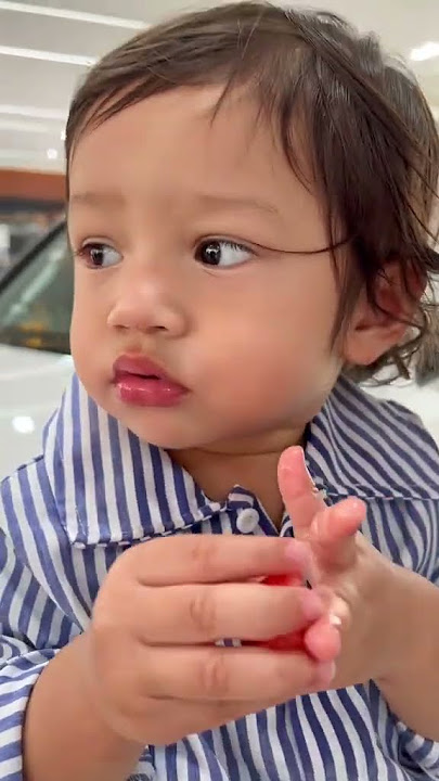 Can speak any language 😆 #Jayden, the son of Nang B #Nang B, the stick #reels