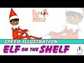 How to Draw Elf on the Shelf (PART 2) - Speed Animation