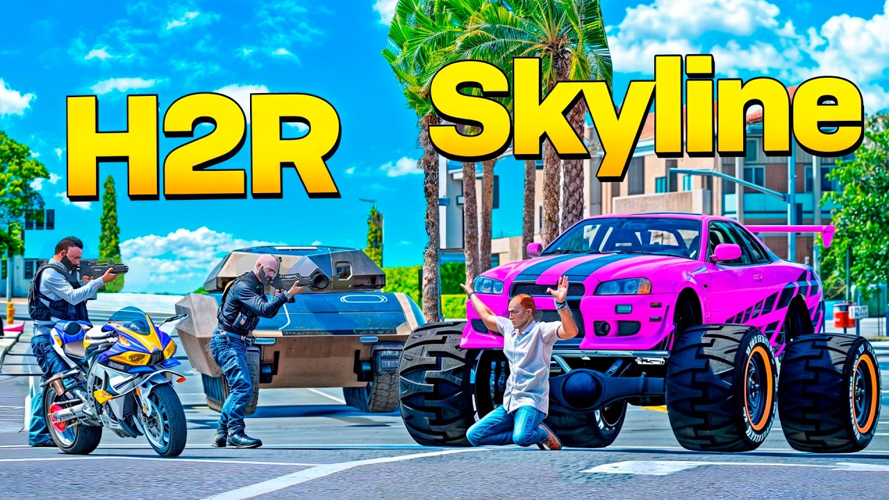 Contratamos A Un Cabo Del Dicrim Para Recuperar Una H2r Y Un Skyline Monster En Gta Rp