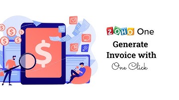 [HD] Zoho One for Professional Services: Generate Invoice in One Click