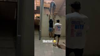 IIT Gandhinagar mai hostels ka shortcut 😂  #shorts #iitgandhinagar #iit #iitjee #ytshorts #funny
