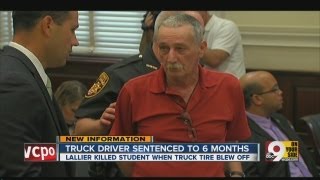Trucker sentenced in UC student's death