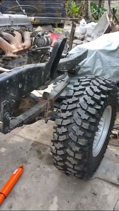 modifikasi awal pembuatan truck engkel dobel gardan atau sering di bilang sama anak anak 4x4