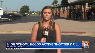 High School Holds Active Shooter Drill
