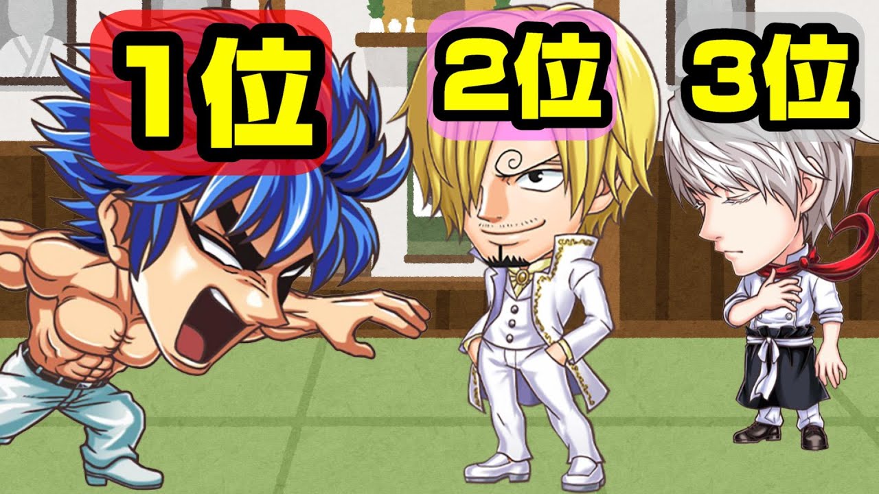最新キャラ評価 今回はみんな強すぎ ジャンプチヒーローズ 英雄氣泡 トリコ ワンピ 食戟のソーマ Youtube