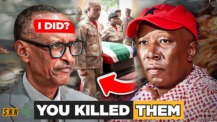 JULIUS MALEMA DIRECTLY THREATENS PAUL KAGAME & BLAMES HIM FOR SA SOLDIERS' DEATH IN DRC!