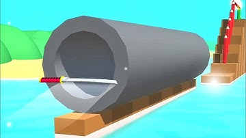 Flying Cut Game! Satisfying and Relaxing ASMR Slicing Video