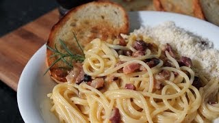 Spaghetti a carbonara