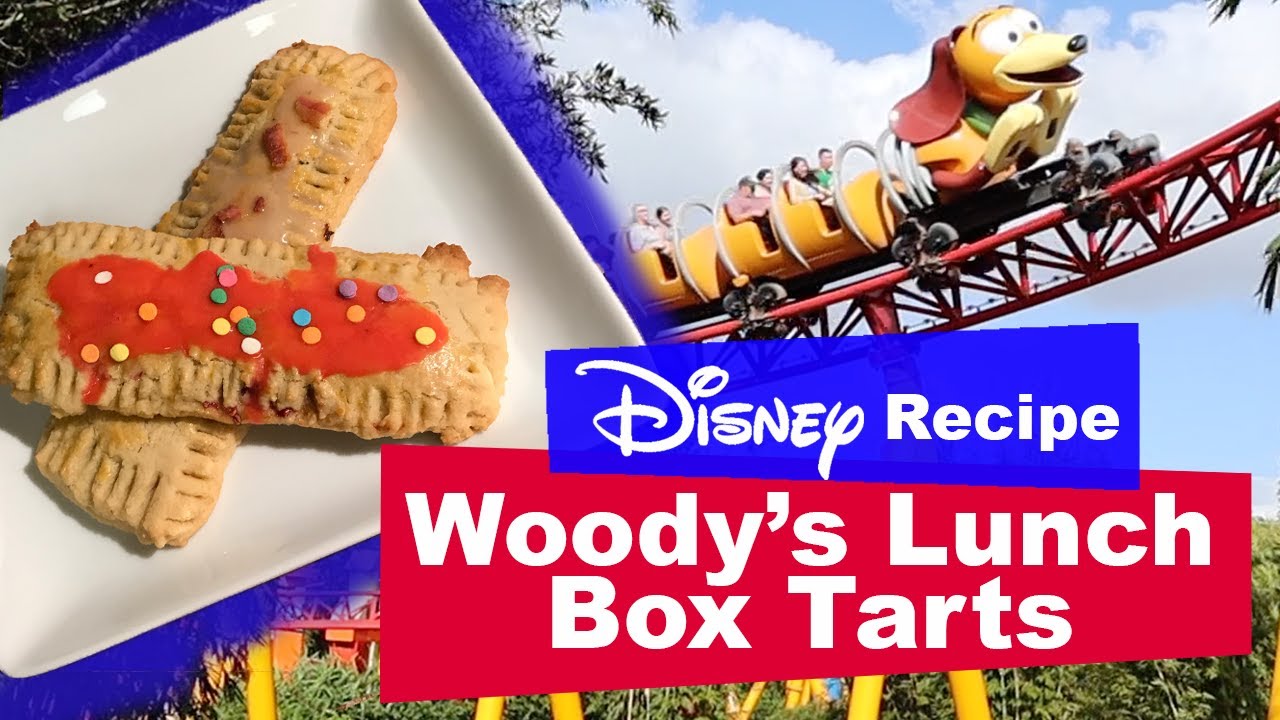 Disney Recipe Woody's Lunch Box Tarts! YouTube