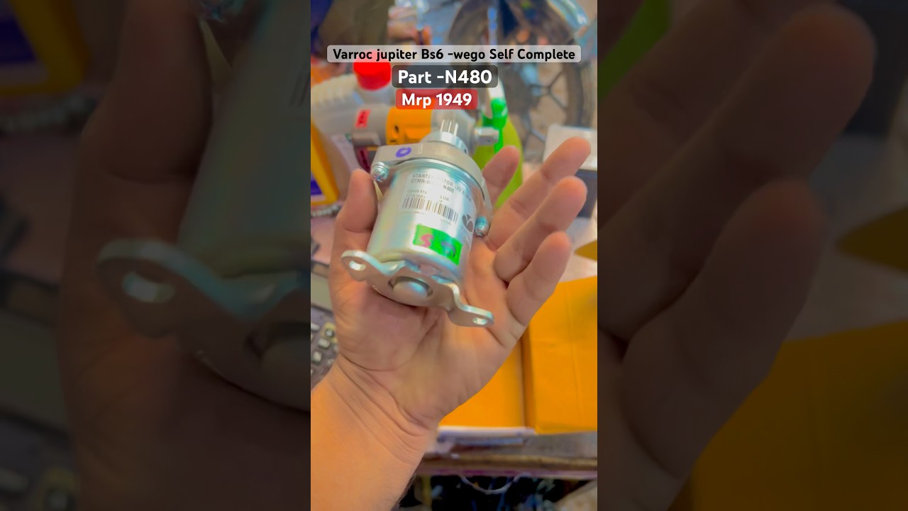 Varroc - Jupiter Bs6 Self Motor Complete 💪🏻⚜️🦅 