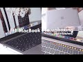 M1 MacBook Pro 13" unboxing & setup 🍎 | Apple Refurbished!! 💻