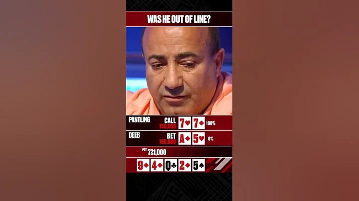 Deeb and Pantling get into it after a SHOWDOWN  #S...