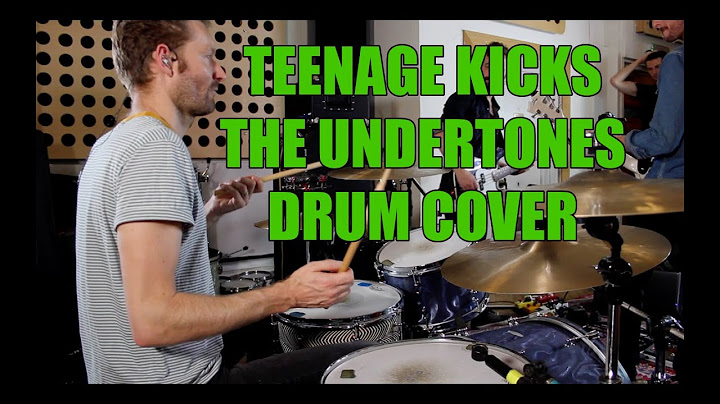 Teenage Kicks Drums version - Drums performance video thumbnail