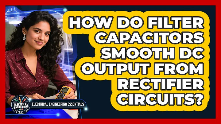 How Do Filter Capacitors Smooth DC Output From Rectifier Circuits?