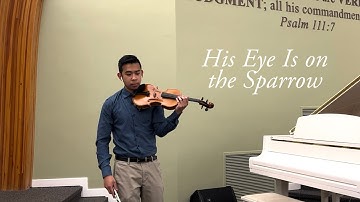 His Eye Is on the Sparrow - Jaime Jorge Violin Cover