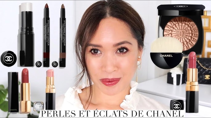 Chanel Le Blanc 2021/Perles De Lumière/Stylo Ombre Et Contour/Rouge Coco  Tendresse/First Impression 