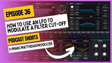 How to use an LFO to modulate a filter cut-off // @ArturiaOfficial Pigments
