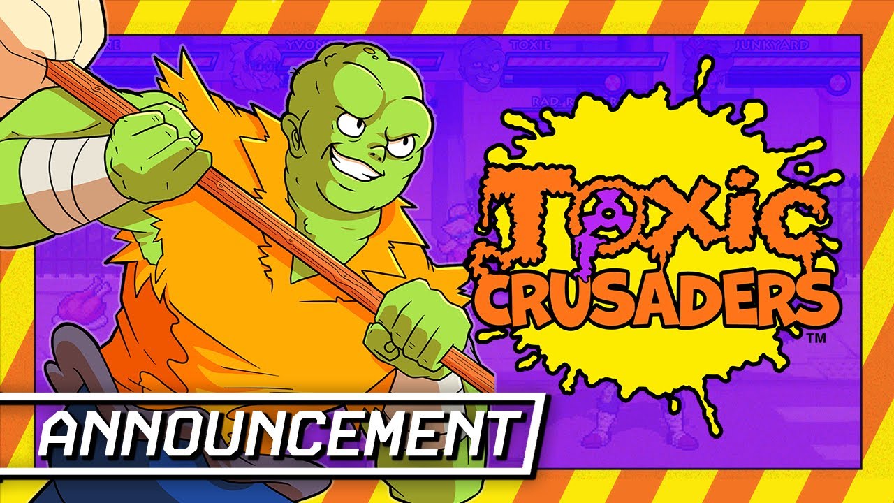 Toxic Crusaders - Game Announcement (2023)