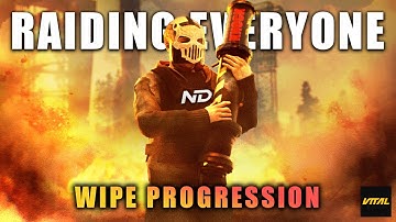 RUST ZERG WIPE PROGRESSION with ND | LEADER POV | 1500 ROCKET RAID |