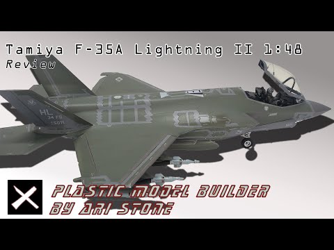 Tamiya F-35A Lightning II 1:48 Review - YouTube