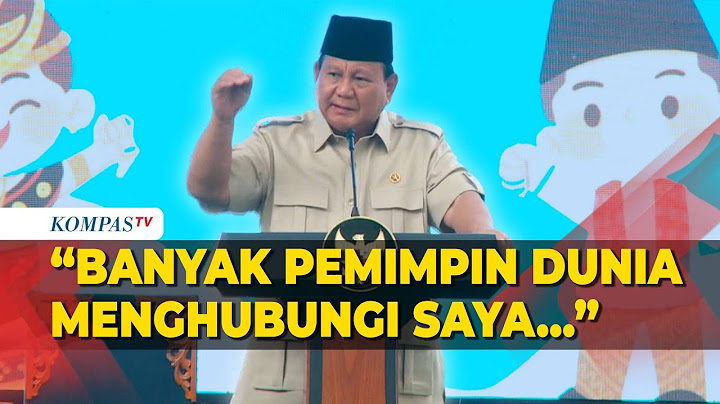 Presiden Prabowo Cerita Banyak Ditelepon Pemimpin Dunia Tanya Program Makan Bergizi Gratis