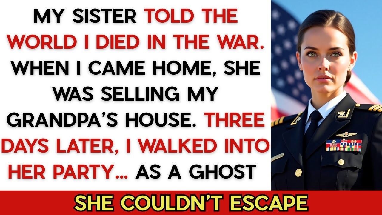 My Sister told Grandpa I was dead for his will. I showed up at her wedding with a PI report.