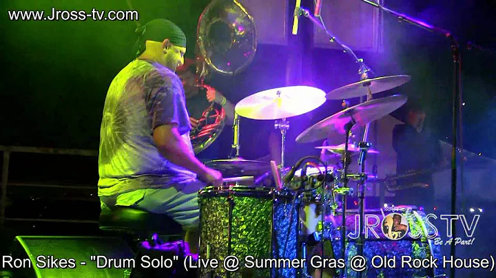 James Ross @ Ron Sikes - "Drum Solo" - (Funky Butt...