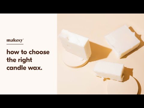 how to make a cotton wick candle 🤍 