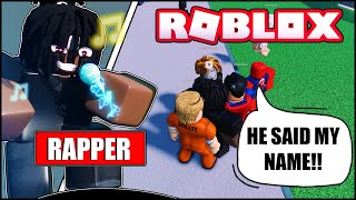 Rapping In Roblox We Rapped All Of There Names Live